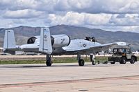  @ Boise Air Terminal/gowen Fld Airport - A-10C from the Idaho ANG towed for maintenance. - by Gerald Howard