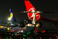  - Rush hour in the late evening in Frankfurt - by Uwe Zinke