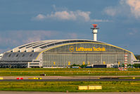  - The Lufthansa maintenance building is on the south side of the airport - by Uwe Zinke