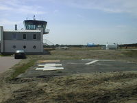  - Control Tower and Dirigable at Bielefeld Windelsbleiche airfield - by Ronald Hay