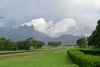  @ Princeville Airport - Runway looking south. 2019. - by Clayton Eddy