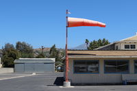  - Recent New Near Midfield Wind Sock shows fairly steady onshore winds  - by Doug Robertson
