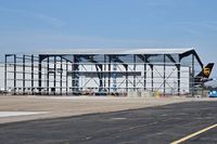  @ Boise Air Terminal/gowen Fld Airport - New hangar now has a roof. - by Gerald Howard