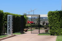  - Changed signage for identical entrance to the Airport's VIEWPORT PARK, Why? Unknown. - by Doug Robertson