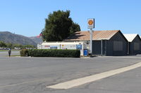  - Santa Paula SHELL 100LL Self-Serve, Two pumps, note lowered price. - by Doug Robertson