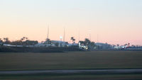  - Bundaberg Airport YBUD viewed from Isis Highway at Dawn on 13Jul2019. (Low Res.) - by Walnaus47