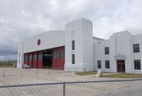  - hangar of the reduced temporary Fantasy of Flight Museum at Orlampa airport, Polk City FL - by Ingo Warnecke