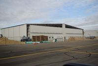  @ Boise Air Terminal/gowen Fld Airport - The doors are almost finished. - by Gerald Howard