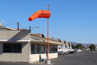  - Mid-field Windsock-replaced the tattered one. - by Doug Robertson