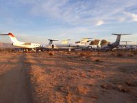  - Sunrise at California City Airport.  - by FerryPNL