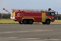  - Fire truck on alert, Brest-Bretagne airport (LFRB-BES) - by Yves-Q
