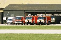  - Fire trucks station, Salon de Provence Air Base 701 (LFMY) - by Yves-Q