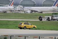  - Taxiway security, Roissy Charles de Gaulle airport (LFPG-CDG) - by Yves-Q