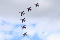  - Patrouille de france, on display, Bordeaux Mérignac airport (LFBD-BOD) - by Yves-Q