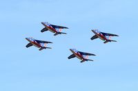  - Patrouille de france, Take off rwy 23, Bordeaux Mérignac airport (LFBD-BOD) - by Yves-Q