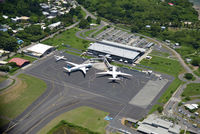  - Aérial view of Dzaoudzi International airport Mayotte France - by Denis Herrmann