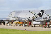  - Flight line, Landivisiau naval air base (LFRJ) Tiger Meet 2017 - by Yves-Q