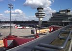  - looking towards the tower from the viewing platform at Berlin-Tegel - by Ingo Warnecke