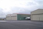  - hangars, including those of the aviation museum Clement Ader, at the Lyon-Corbas airfield - by Ingo Warnecke