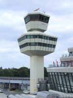  - airside view of tower at Berlin Tegel airport - by Ingo Warnecke