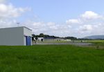  - hangars and apron at Trier-Föhren airfield - by Ingo Warnecke