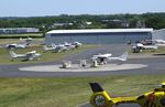  - apron, hangars and airfield fuelling station at Bonn-Hangelar airfield - by Ingo Warnecke