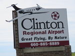  @ Clinton Memorial Airport - Highway Sign - by Canonman