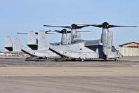  - Two MV-22Bs parked on the north GA ramp. VMM-364 - by Gerald Howard