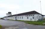  - landside view of the old terminal and tower at Friedrichshafen Bodensee airport - by Ingo Warnecke