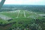  - Crystal airport, Minneapolis MN USA. View to the southwest.  Getting ready to land Runway 32. - by Timothy Aanerud