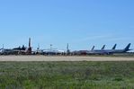 - Nimes apron (West) overview with a number of A330's parked up - by FerryPNL