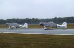  @ Kleine Brogel Air Base Airport - Firebirds RV-4 display team on the flightline at the 2022 Sanicole Spottersday at Kleine Brogel air base - by Ingo Warnecke
