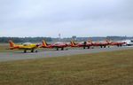  @ Kleine Brogel Air Base Airport - Diables Rouges / Red Devils display team at the flightline at the 2022 Sanicole Spottersday at Kleine Brogel air base - by Ingo Warnecke