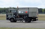  @ Kleine Brogel Air Base Airport - Belgian Air Force light airfield fuel truck at the 2022 Sanicole Spottersday at Kleine Brogel air base #v - by Ingo Warnecke