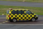 - follow-me vehicle at Braunschweig-Wolfsburg airport, BS/Waggum #v - by Ingo Warnecke