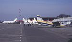  - static exhibition area of the Internationale Luftfahrtaustellung ILA 1988, Langenhagen airport - by Ingo Warnecke