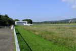  - visitors terrace, hangar and taxiway at Koblenz-Winningen airfield - by Ingo Warnecke