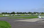  - apron and visiting aicraft at Koblenz-Winningen airfield - by Ingo Warnecke