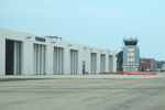  - Torrance Zamperini Field: Robinson Helicopters (left) and control tower - by Van Propeller