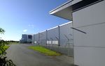  - hangars and buildings south of the terminal at Graz airport - by Ingo Warnecke