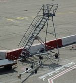  @ Paris Orly Airport - towed stairs (for servicing / maintenance?) at Paris/Orly airport #v - by Ingo Warnecke