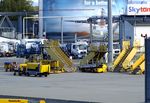  - towed open boarding stairs at Wien airport #v - by Ingo Warnecke