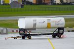  - airport fire-brigade training trailer at Salzburg airport #v - by Ingo Warnecke