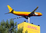  - Airbus A330 large scale model (ca 8x8 m) on pedestal at DHL headquarters at Köln/Bonn airport - by Ingo Warnecke