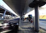  - long distance bus terminal outside terminal 2 at Köln/Bonn airport - by Ingo Warnecke