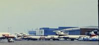  - Brussels' DHL hub scenery on a sunday afternoon early 90s ex-slide - by joannes van mierlo
