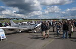  - An airshow at the former Vaerloese Air Base in Denmark. To the left Piper PA-28 OY-BLB and in the background to the right Douglas C-47A OY-BPB. - by Jan Lundsteen-Jensen