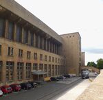  - landside view of buidings / hangars on the eastern wing of the former Tempelhof airport - by Ingo Warnecke