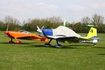  - G-RVPL Vans RV-8 G-TNGO Vans-RV-6 at Popham - by Chris Hall