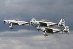  - Team Raven RV-8's at Sleapkosh 2024 - by Chris Hall